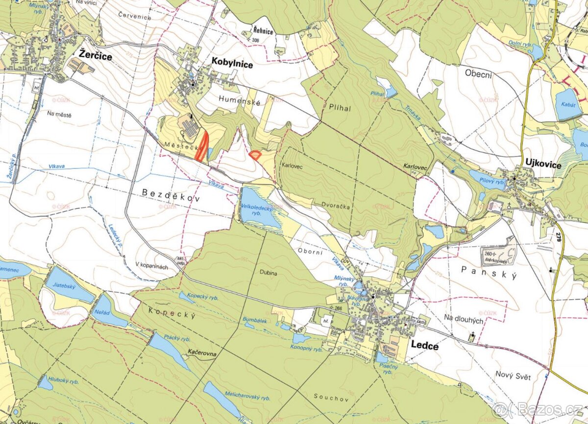 Louka, prodej, Kobylnice, Mladá Boleslav - 2