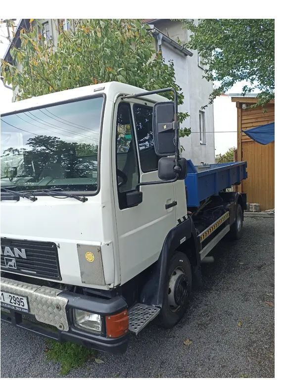 Man L 2000 hákový nosič kontejnerů - 2