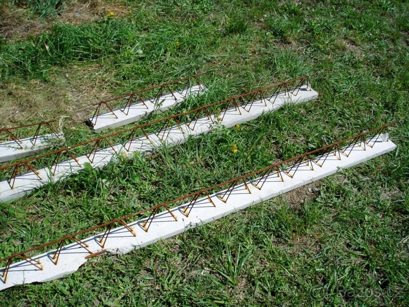 Betonové stropní nosníky - 2
