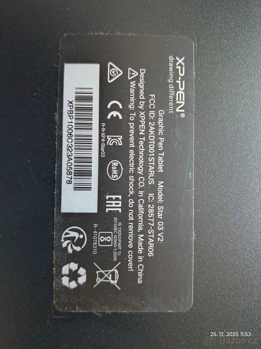 Grafický tablet XP pen v2 - 2