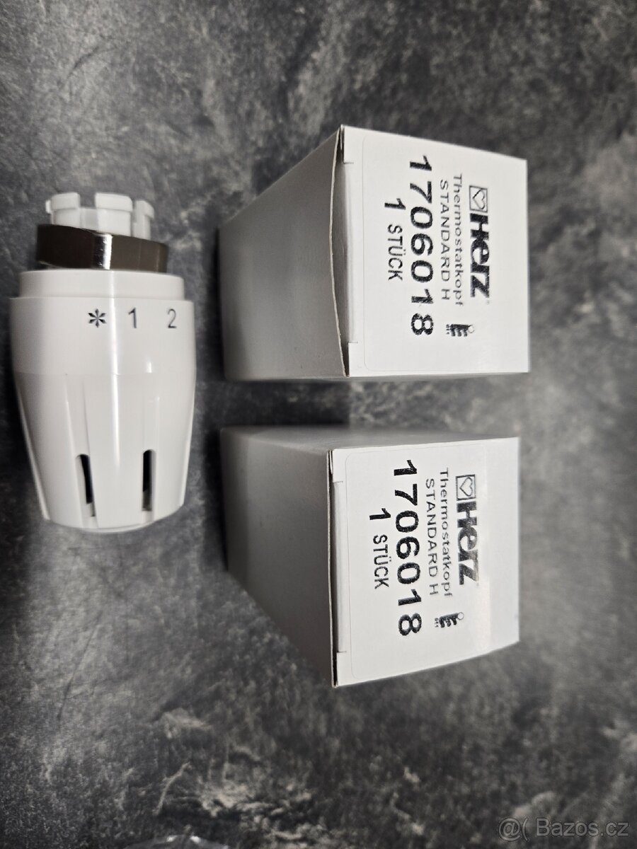 Termostatické hlavice na topení 200kusů - 2