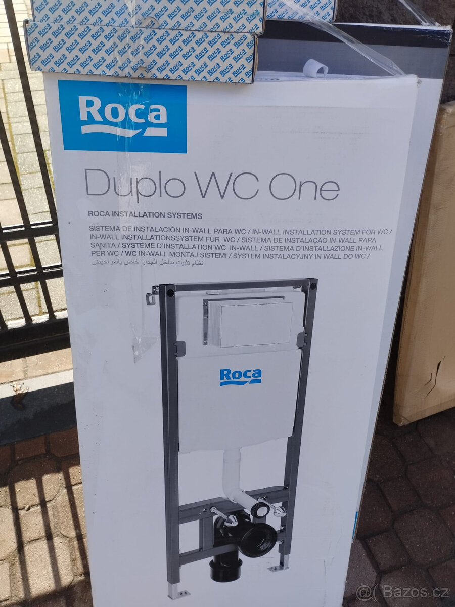 WC závěsný podomítkový systém Roca - 2