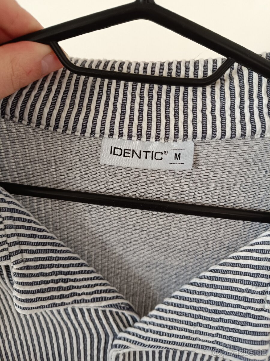 Proužkovaná pánská košile - 2