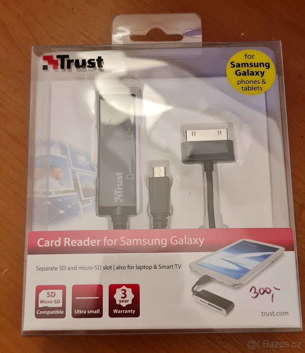 čtečka TRUST for Samsung tablets,phones - 2