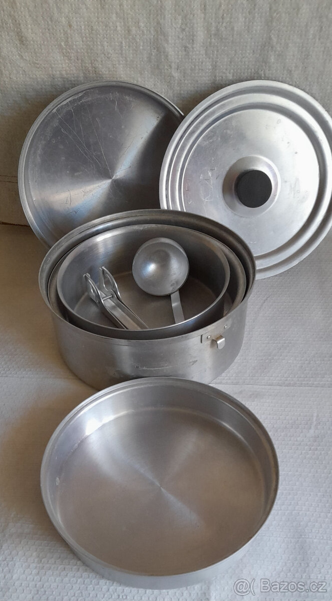 nádobí kempink - 2