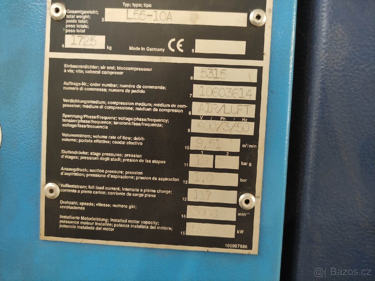 Šroubový kompresor - 2