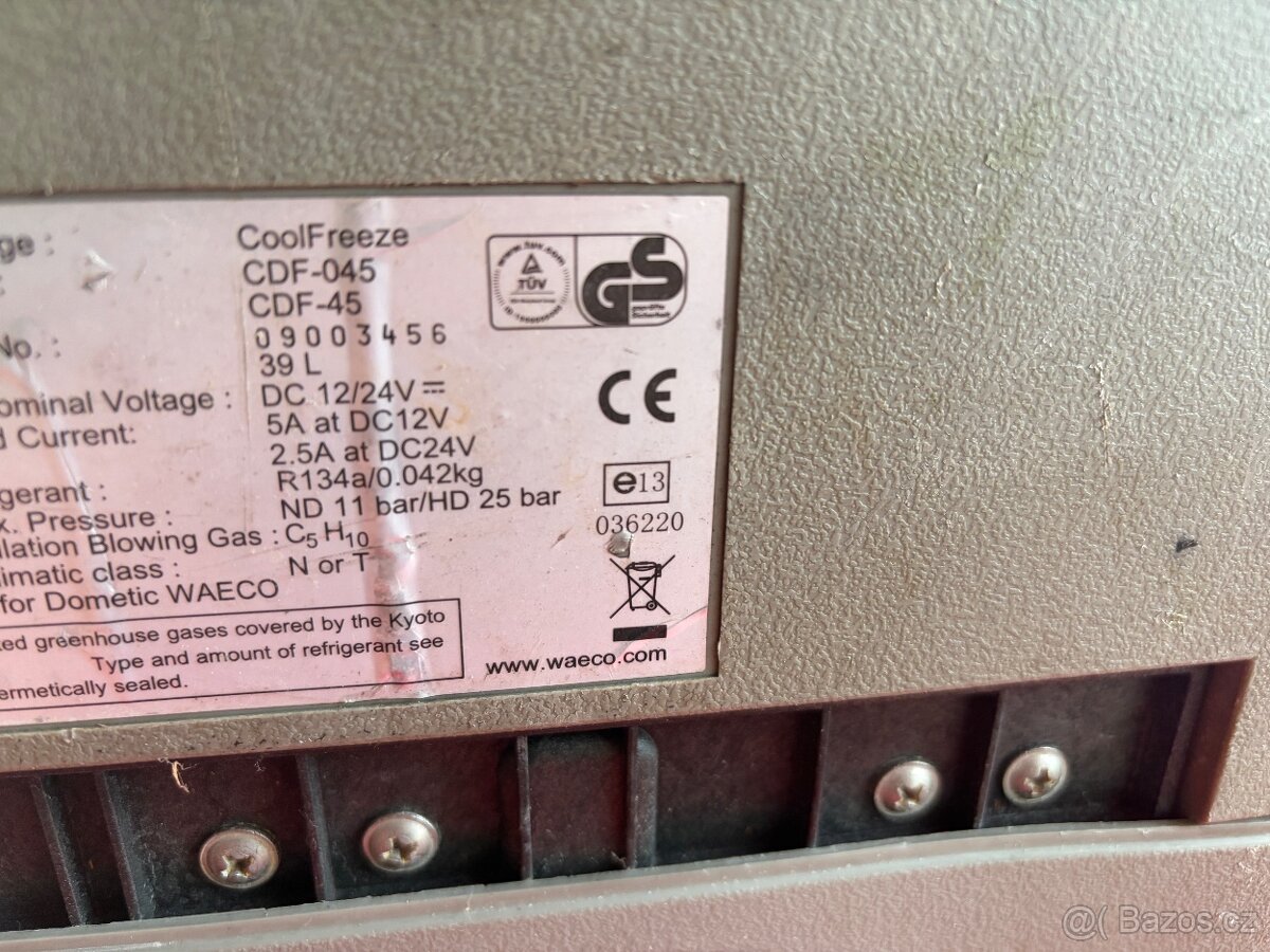 Waeco kompresorova lednice 12/24 230v - 2