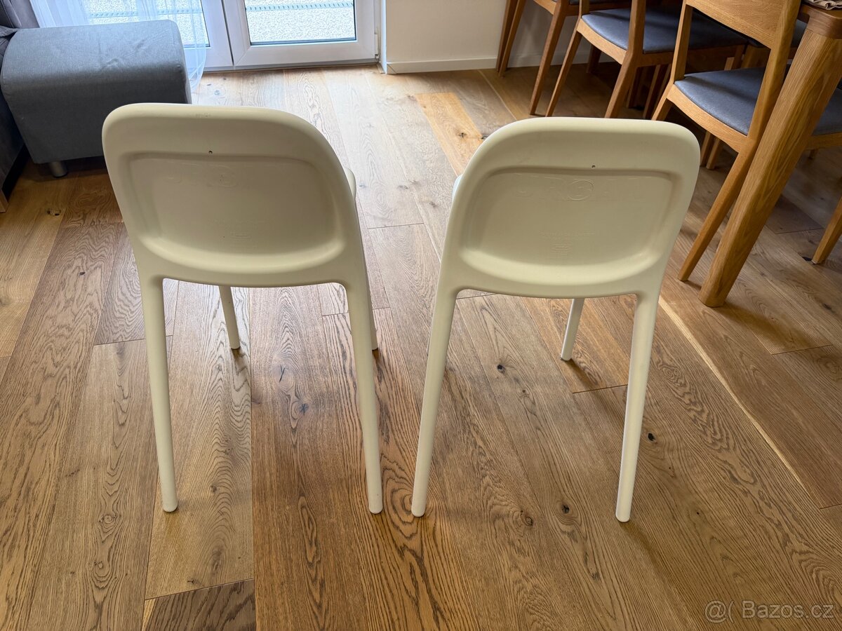 Dětská židle IKEA URBAN – bílá - 2