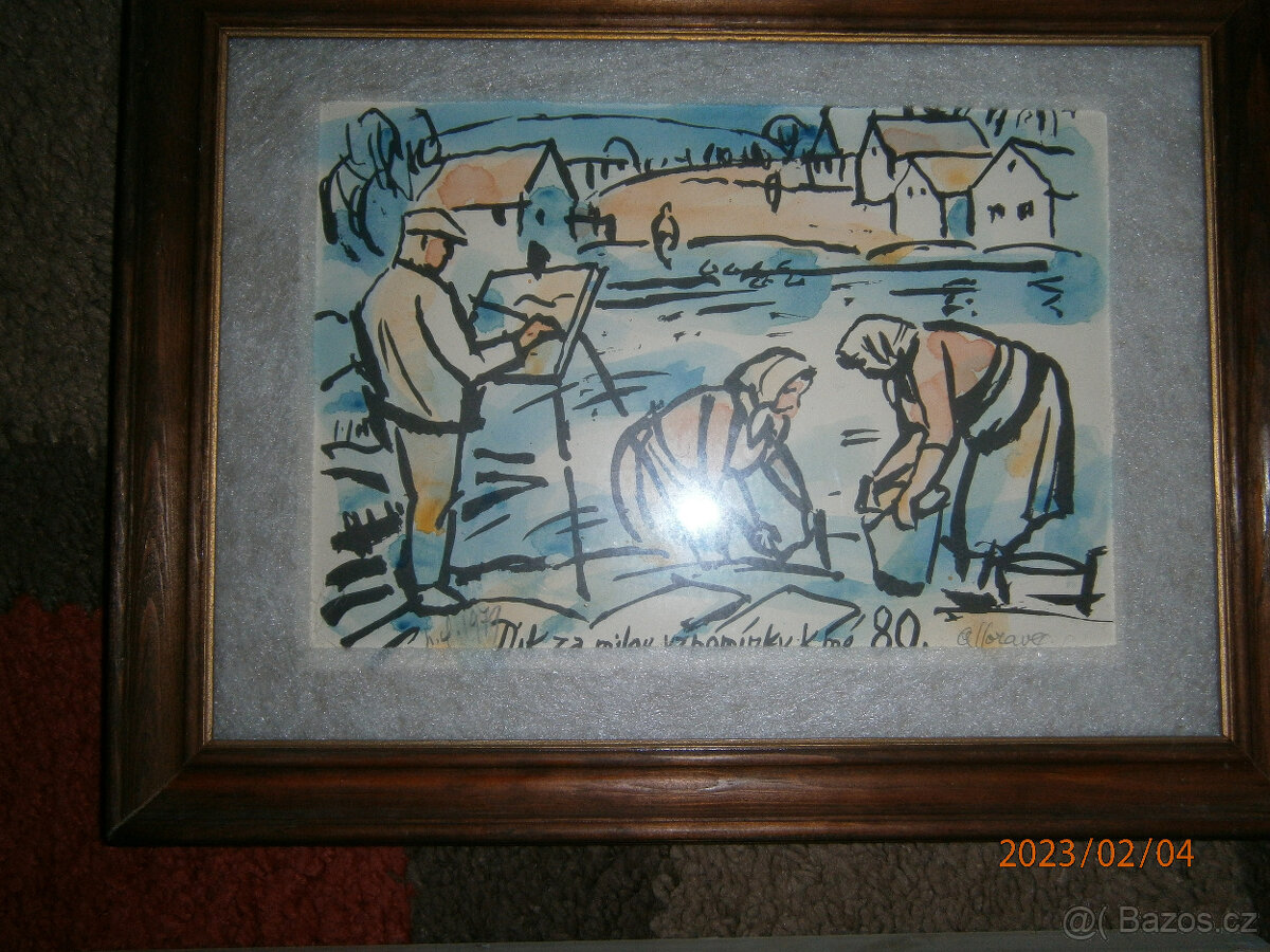 obrazy - Alois Moravec,malíř, zasloužilý umělec - 2