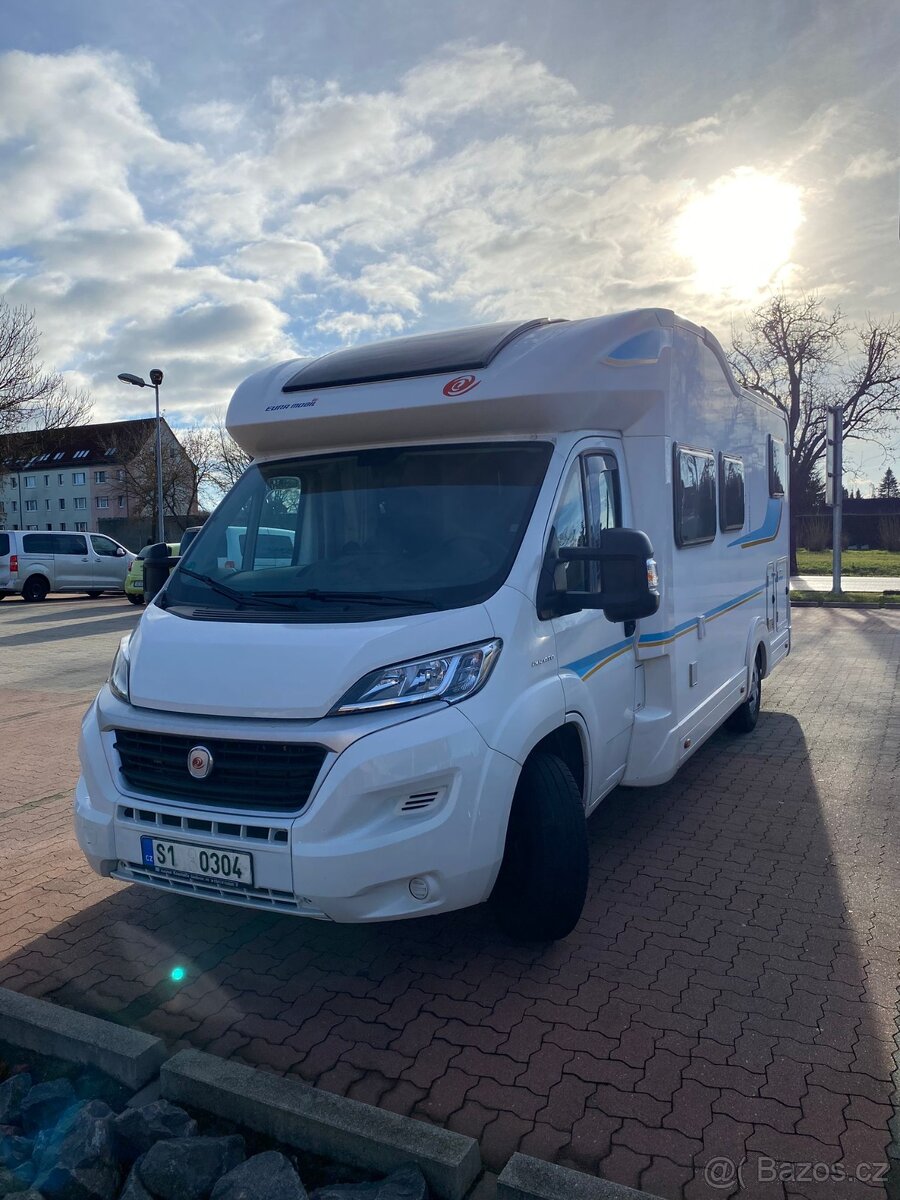 Eura mobil,2015,130ps,garaz,klima,tempo,solar,kamera,pekny - 2