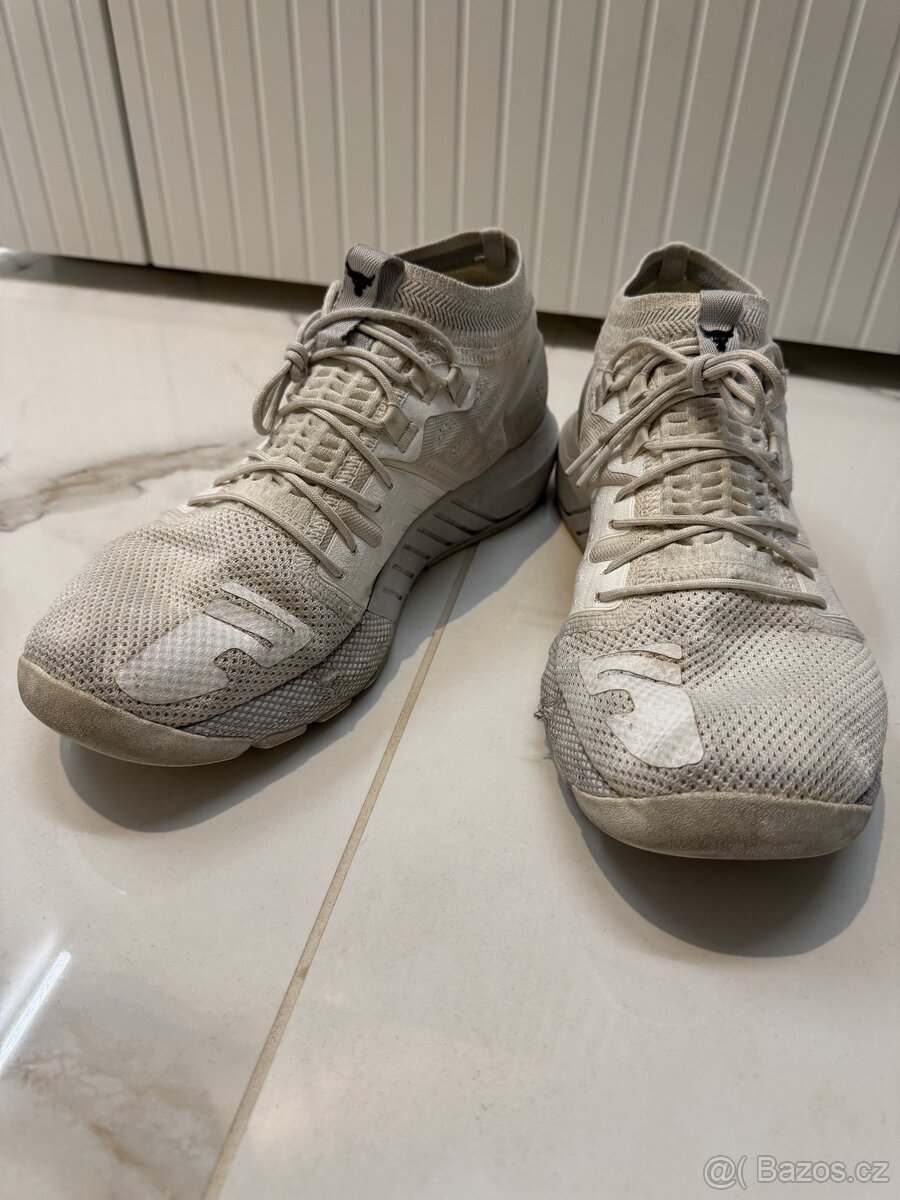 Pánské bílé tenisky Under Armour - 2