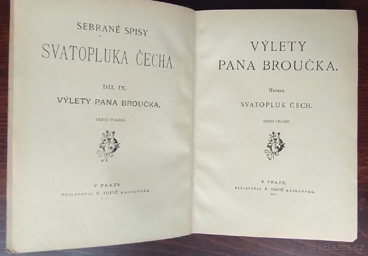 🎄Výlety pana Broučka-Sv.Čech/Topič 1911 - 2
