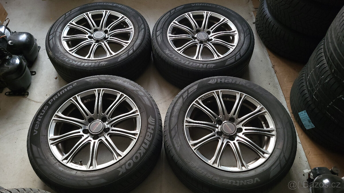 Krásná letní ALU kola 17" 5x114,3 Tucson, Sportage - 2
