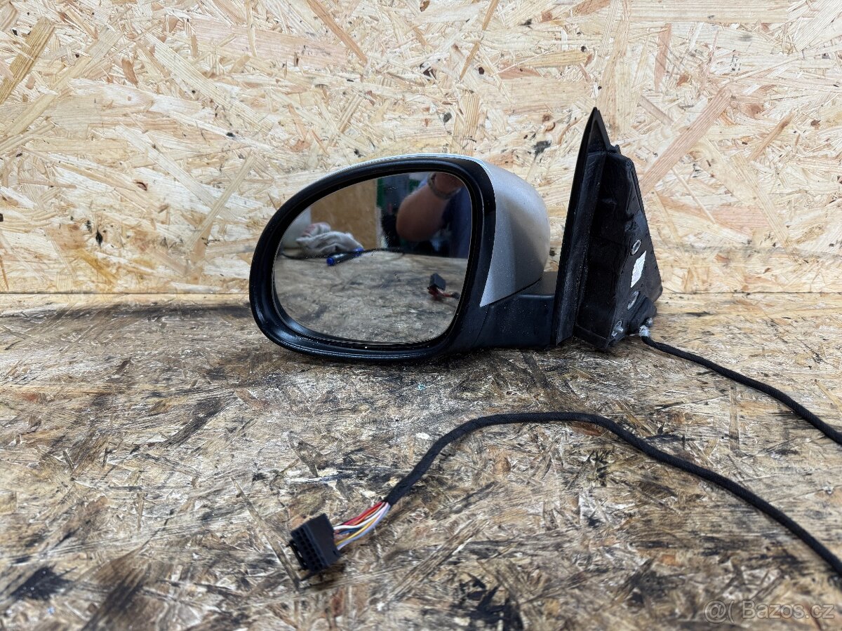 LEVÉ ZPĚTNÉ ZRCÁTKO ŠKODA YETI 9 PIN 5L0857933 - 2