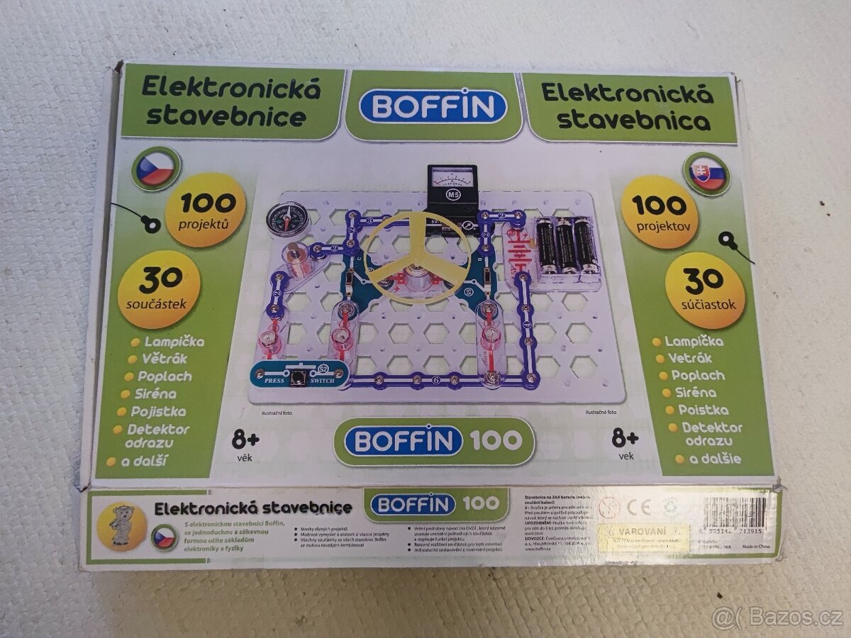Elektronická stavebnice Boffin 100 - 2