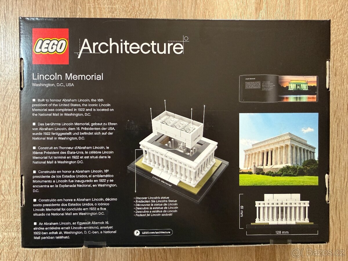Nabízím Lego set 21022 - Arch. Lincolnův památník - 2