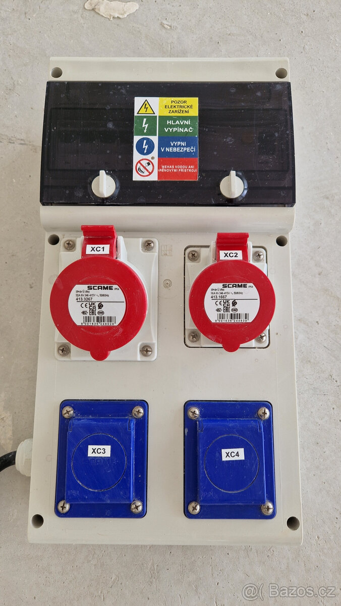 Přenosný stavební rozvaděč SCAME - 2