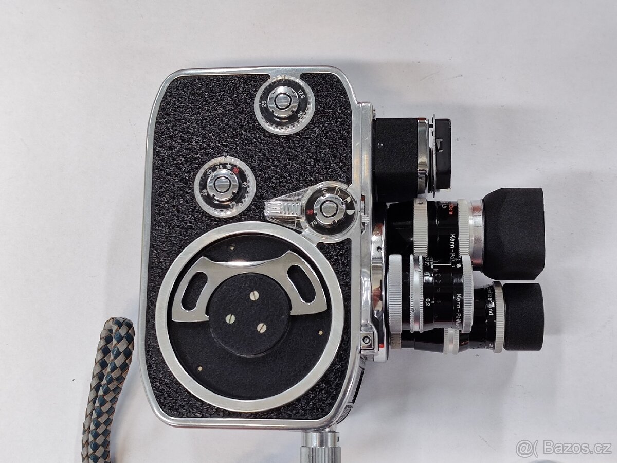 Kamera Bolex - Paillard D8L s příslušenstvím - 2