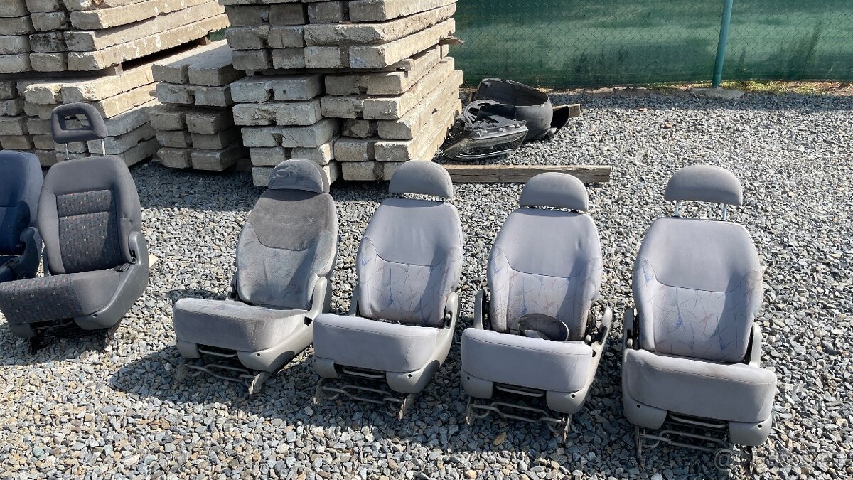 Zadní sedačky VW.SHARAN, FORD GALAXY, SEAT ALHAMBRA. - 2