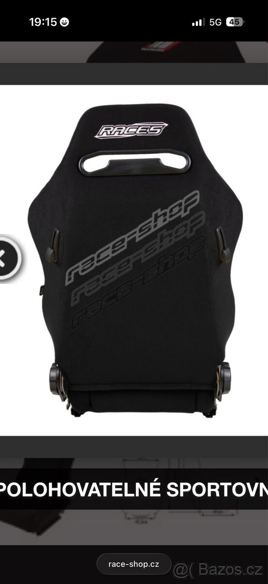 SPORTOVNÍ SEDADLO RACES ADVANCED - 2