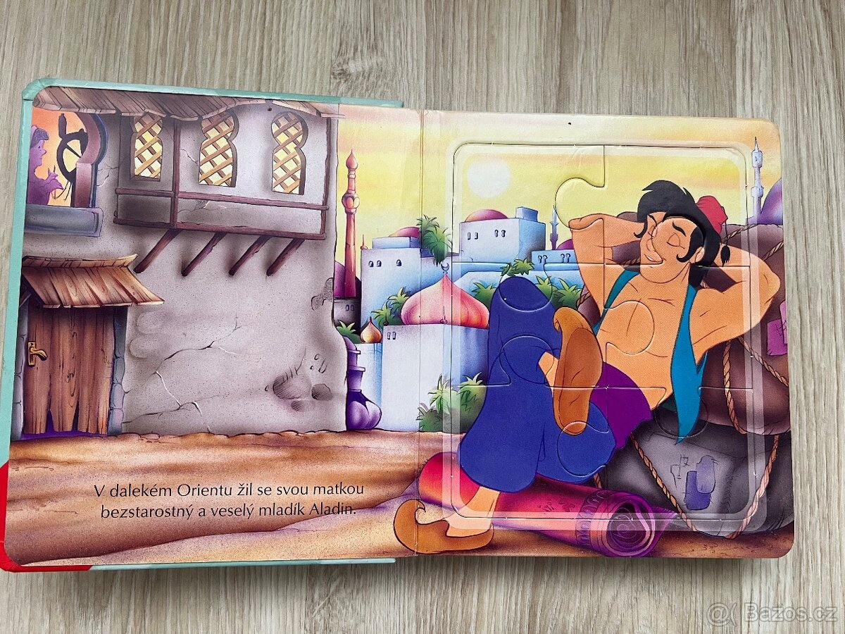 Kniha a puzzle Aladin - 2