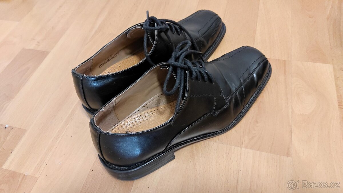 Společenské boty pánské černé vel. 41 - 2