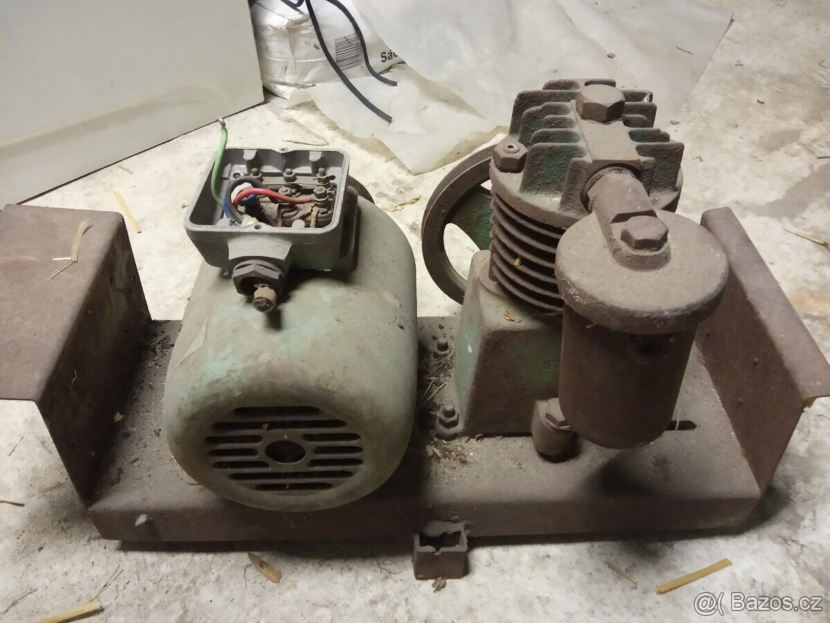 Starý kompresor - 2