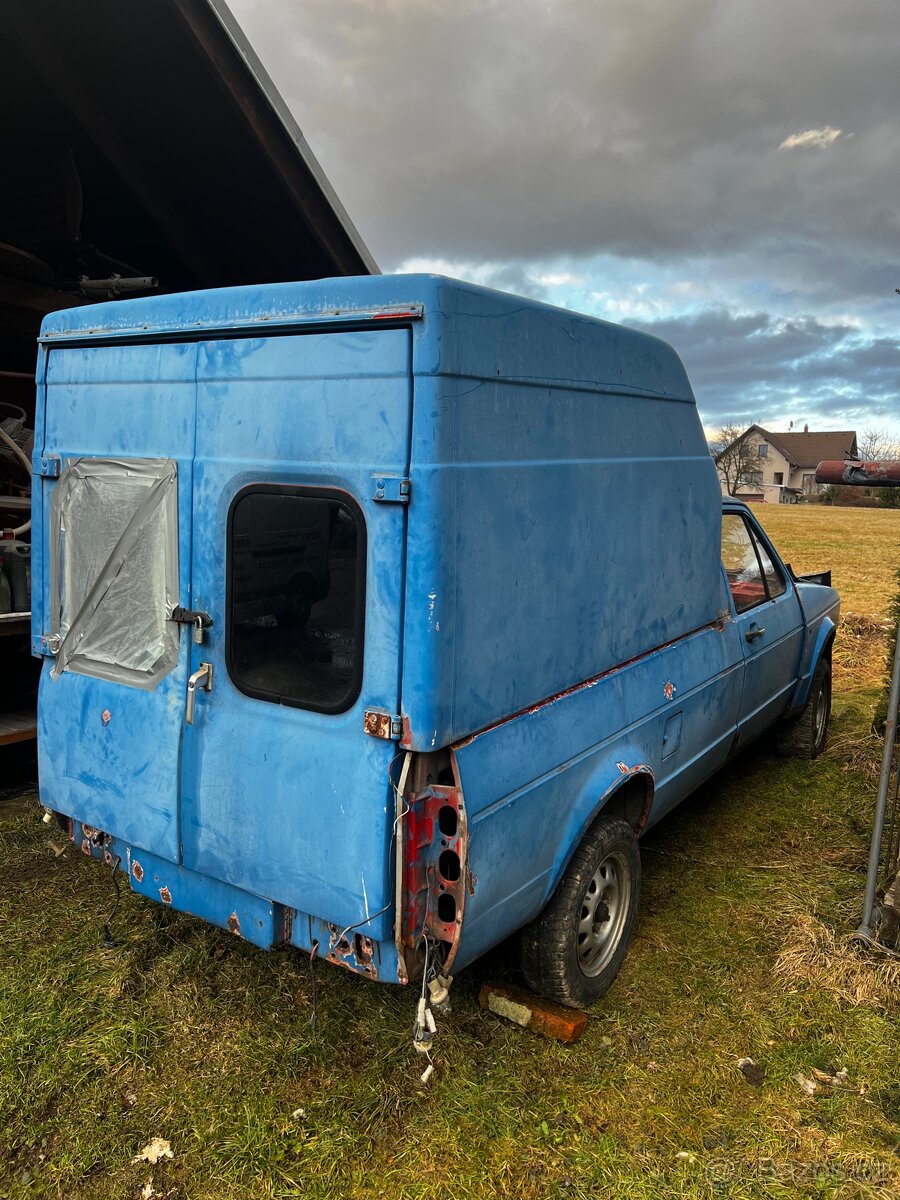 Nástavba na VW Caddy mk1 - 2