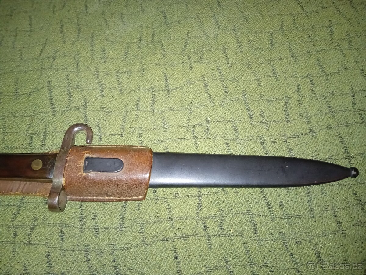 Bodák bajonet manlicher 1890 vycházkový - 2