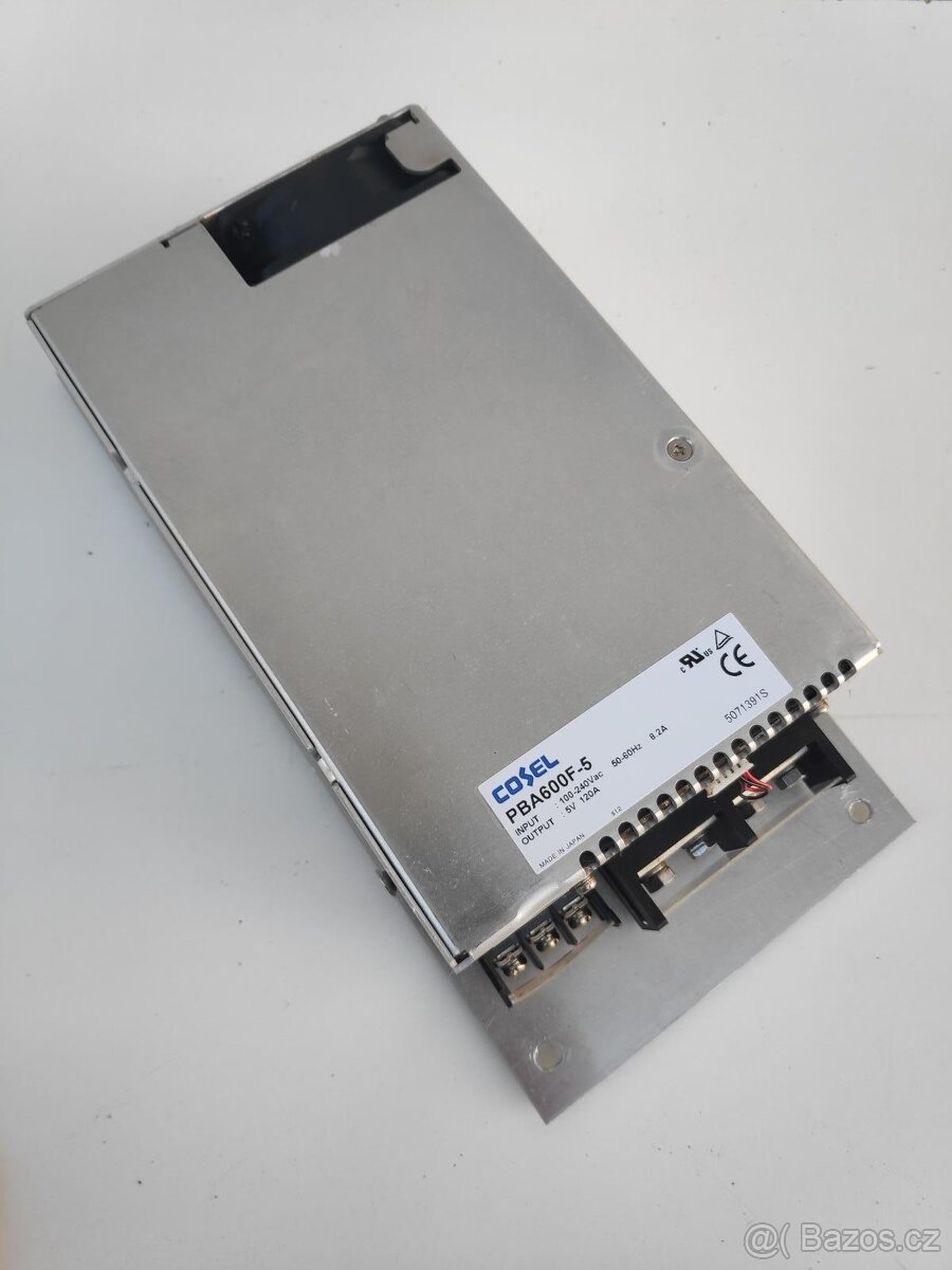 Spínaný zdroj Cosel PBA600F-5, výstup 5V / 120A za 1/24 ceny - 2
