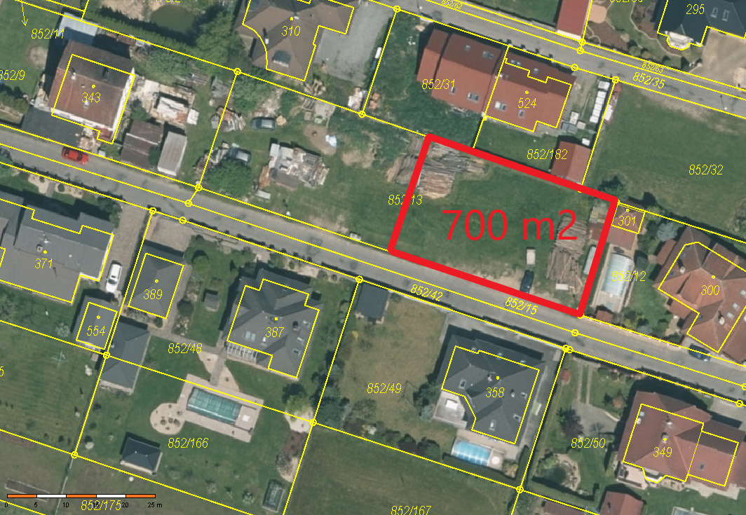 Prodej stavebního pozemku, 700 m2, Klenovice u Soběslavi - 2