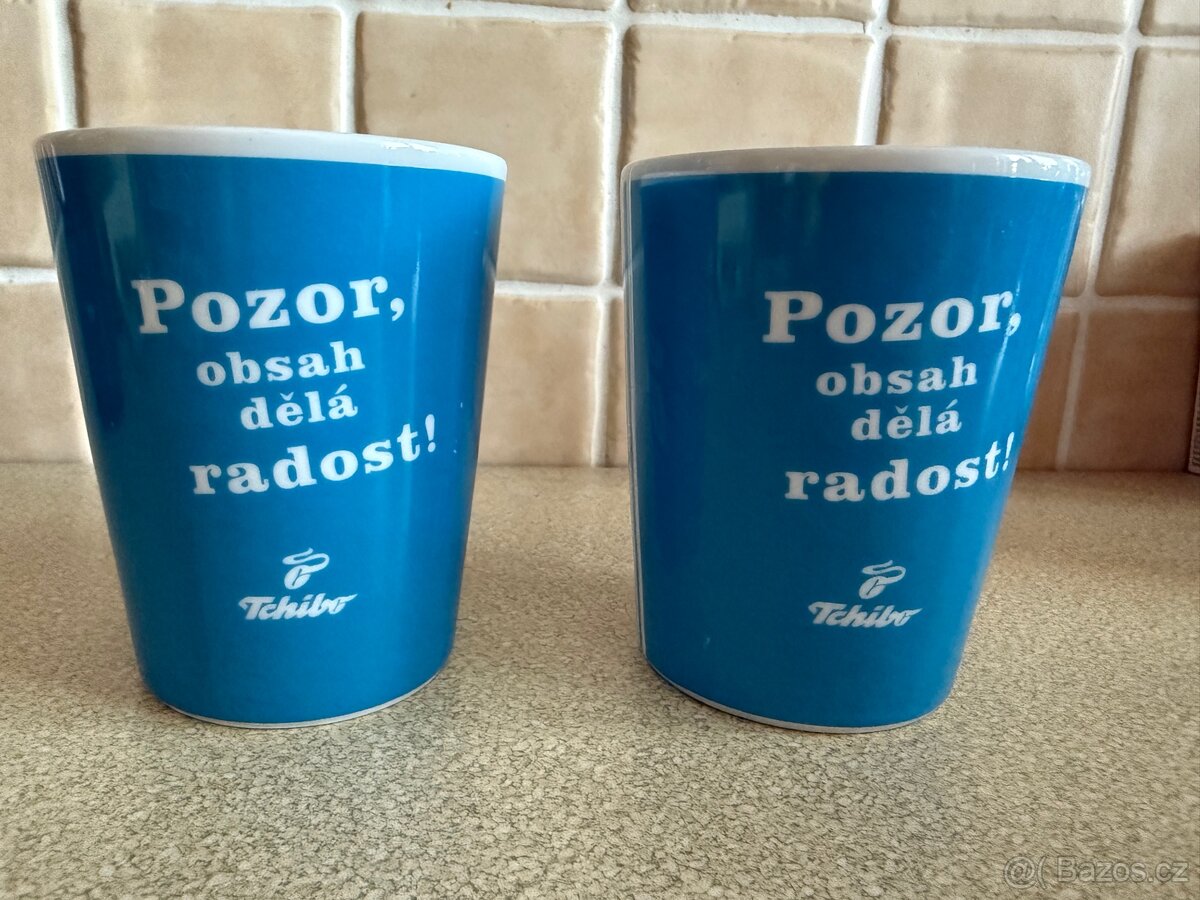 Tchibo 5 ks raritni porcelanovy salek hrnek hrnecek - 2