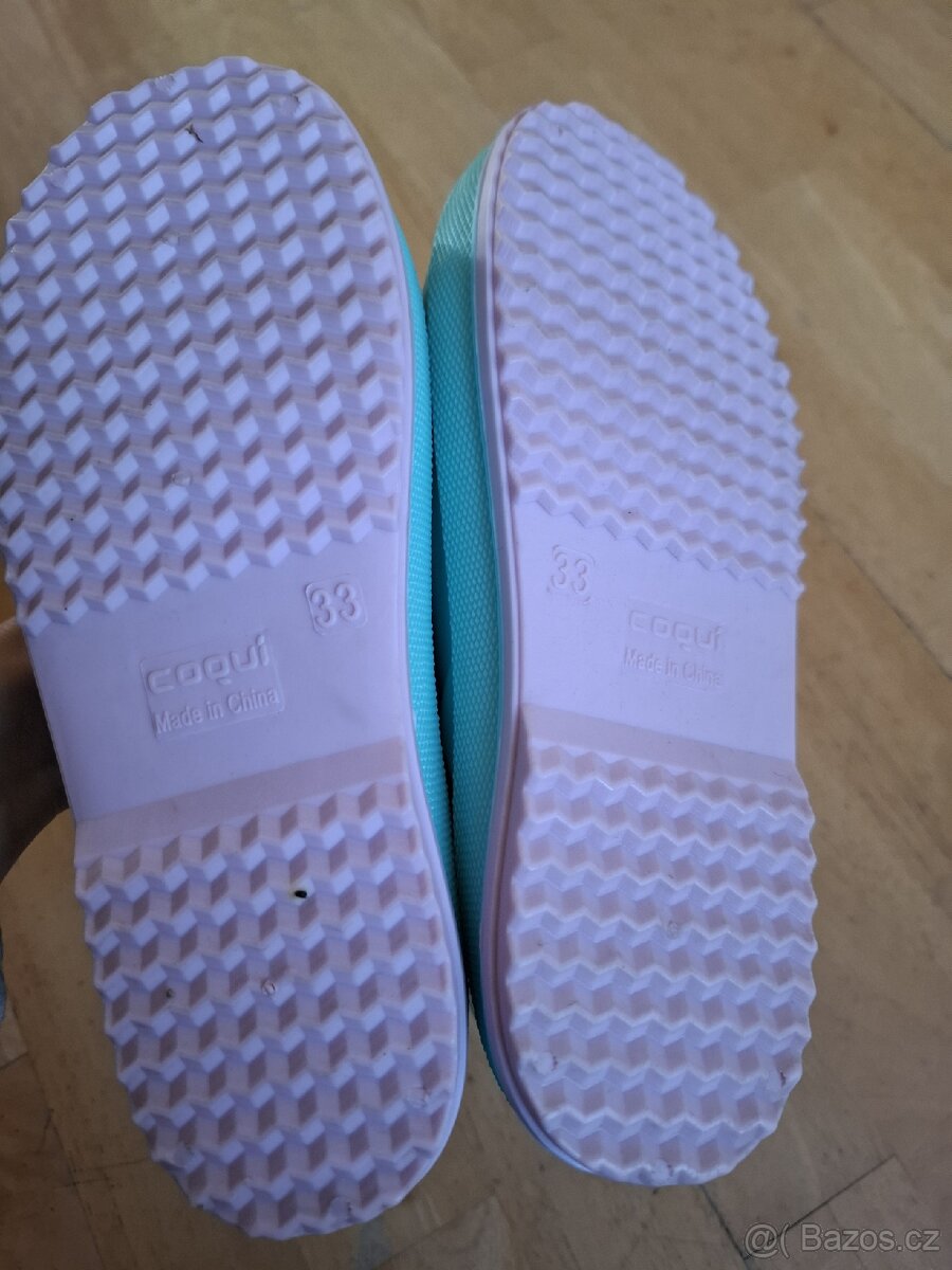 dívčí gumáky vel 33 - 2