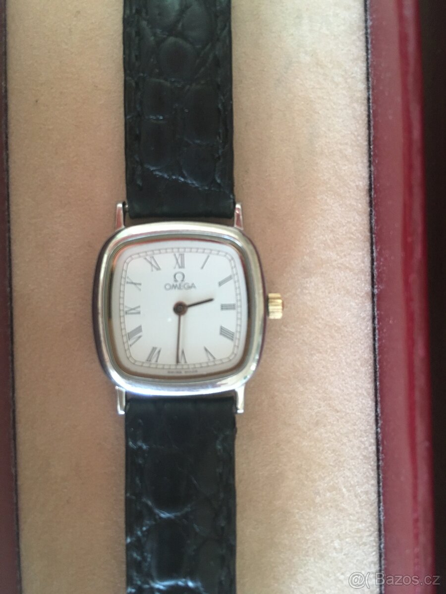 Ultra tenké Omega De Ville dámské náramkové hodinky - 2