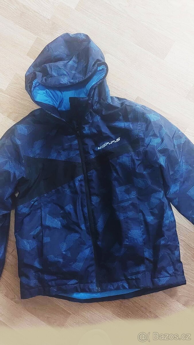 Modrá zimní lyžařská bunda vel. 134/140 - 2