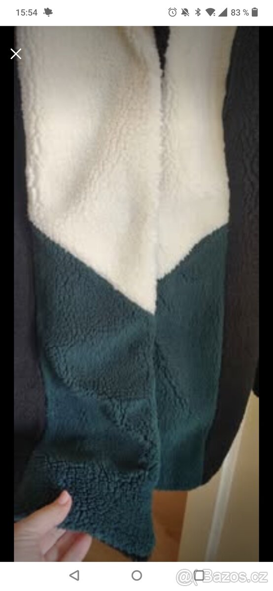 Nový, pěkný dámský zimní kabát, vel. cca 46 - 2