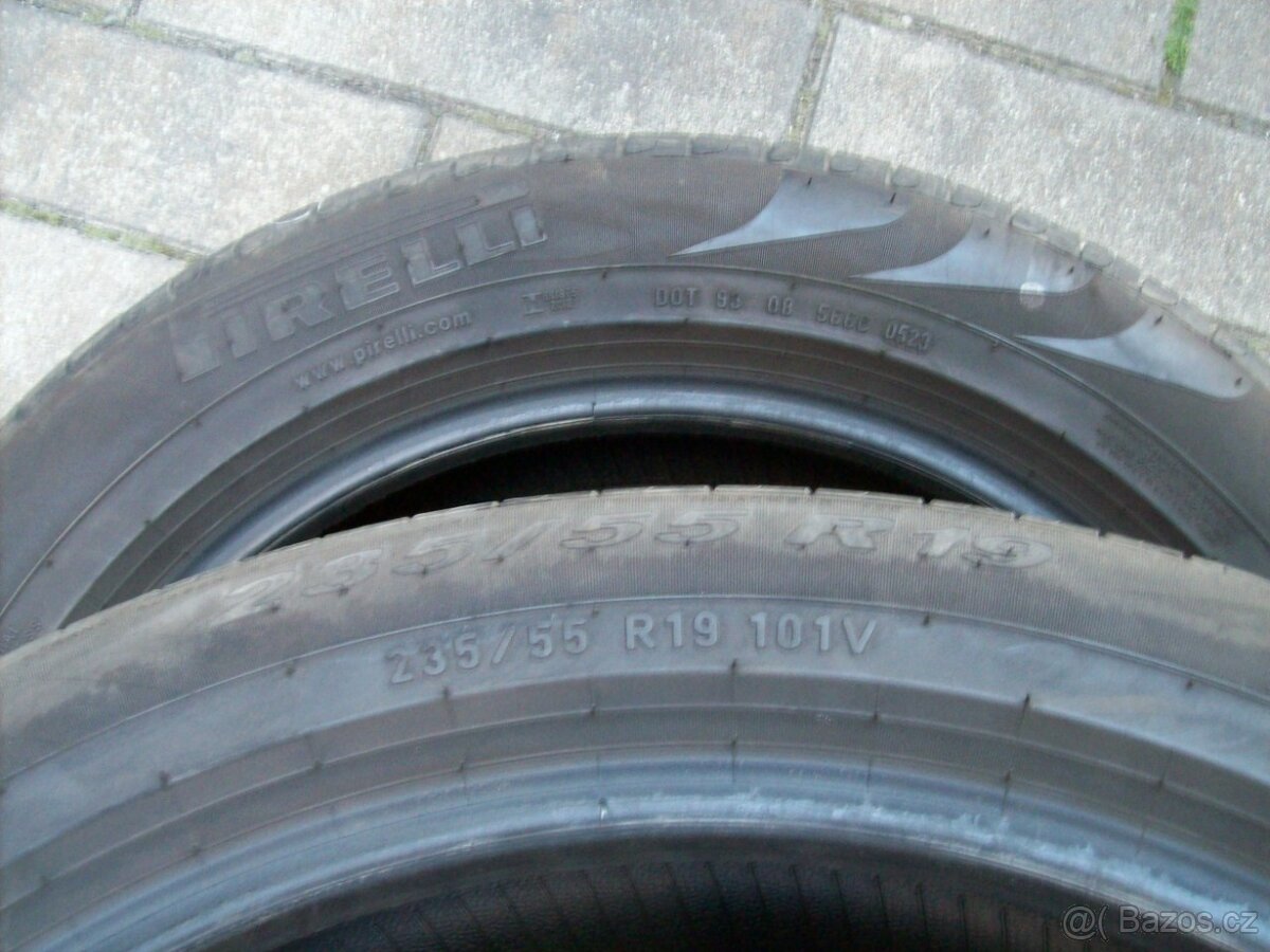 sada Pirelli Enyaq Elroq dvojrozměr R19 stav 98% - 2