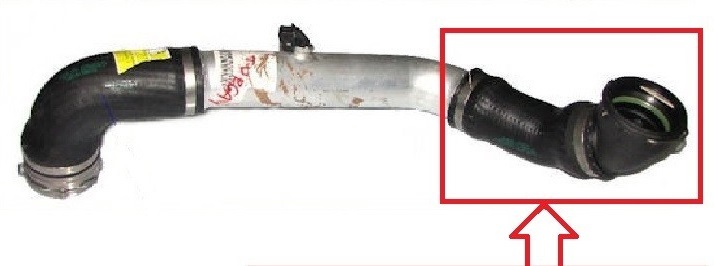 Hadice intercooler - Sání Turbo BMW E60 E61 E65 NOVÁ - 2