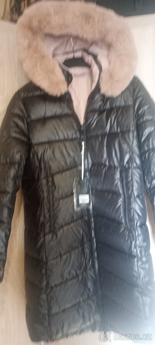 Dámská dlouhá prošívaná bunda - 2