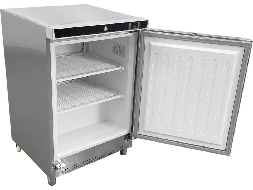 Podpultový nerezový mrazák 60x61,5x92cm - 2