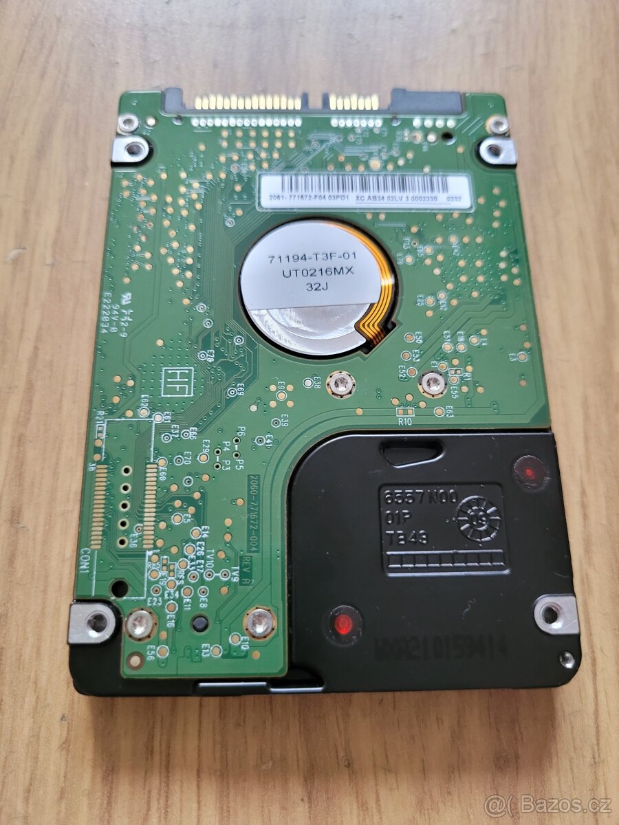 HDD / Harddisk / Pevný disk 640GB SATA 2,5" - 2