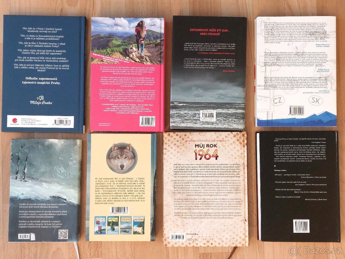 8 knih - JEDNA CENA - sk. č. 1 - 2