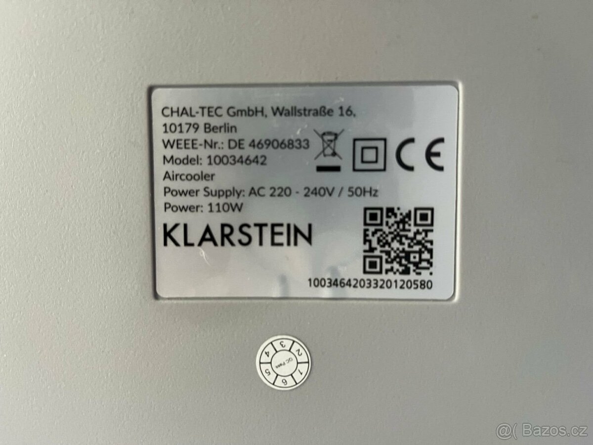 Chladič vzduchu Klarstein - 2