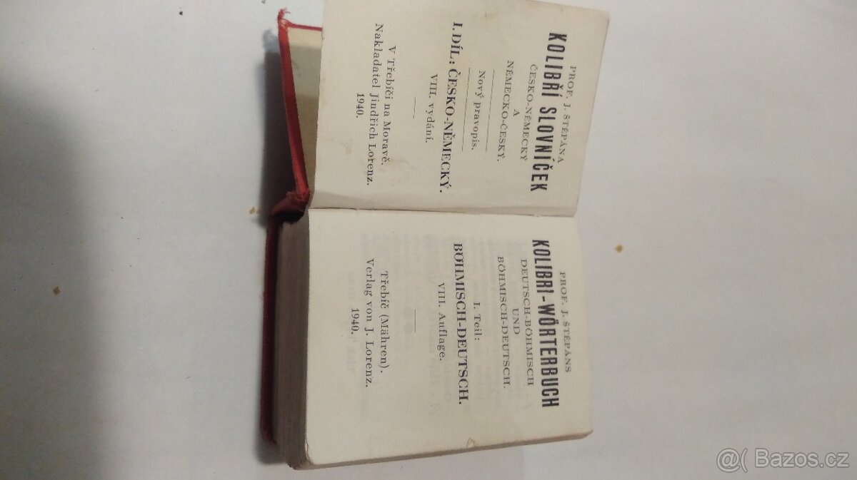 Kolibří slovníček ČJ - NJ - 2