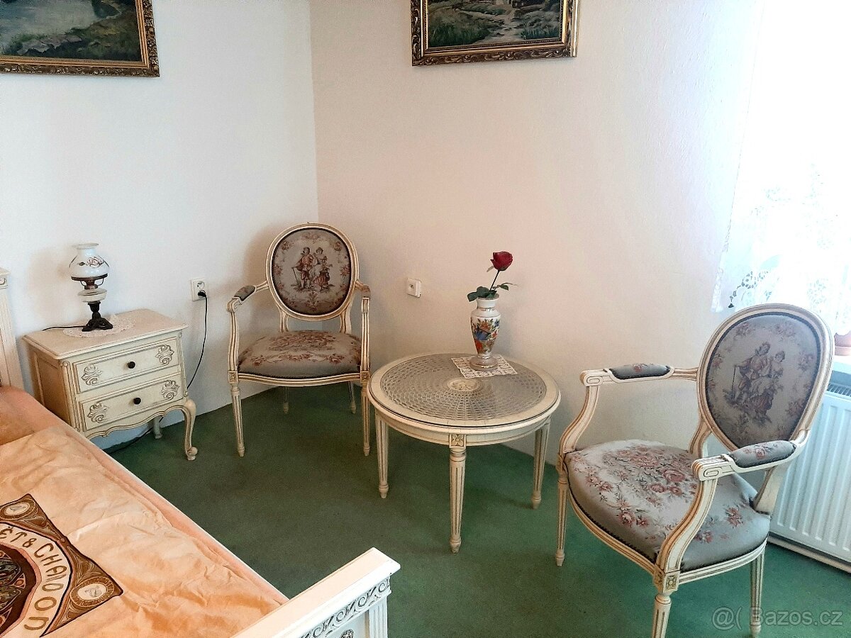 ložnice ve stylu Ludvík XIV+ 2x postel - 2