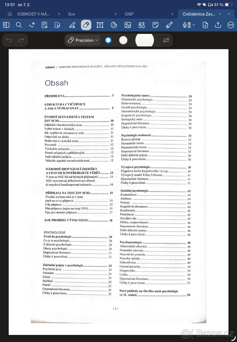 Učebnice Scio zsv - 2