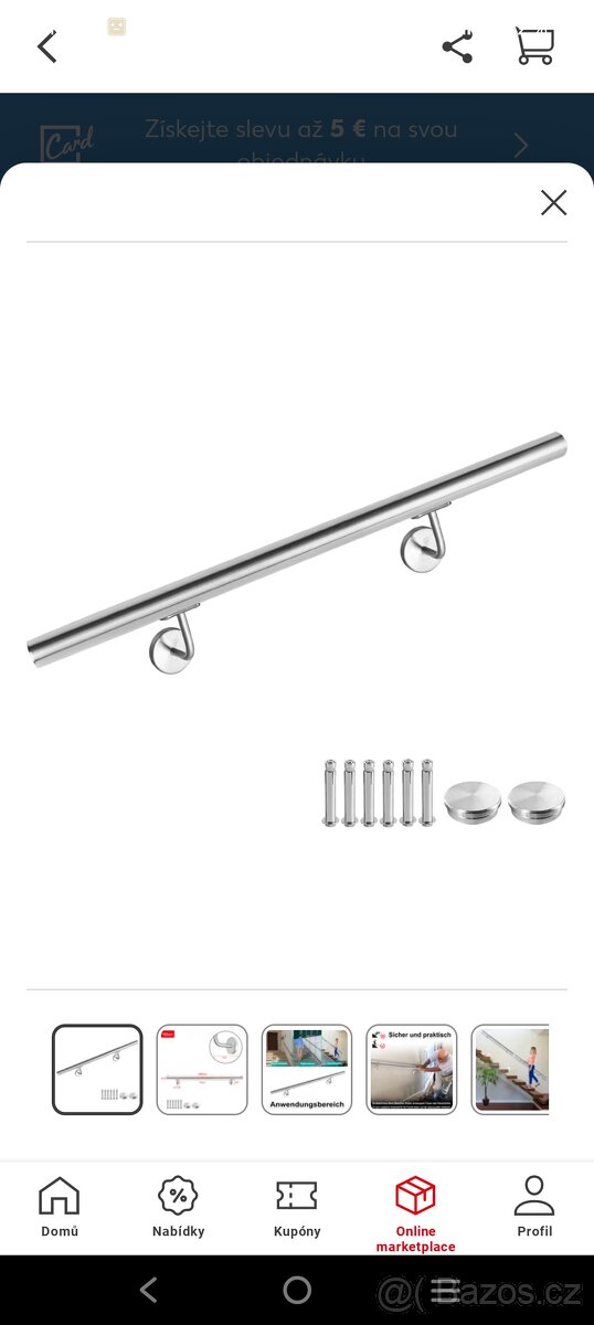 Nerezové zábradlí - 2