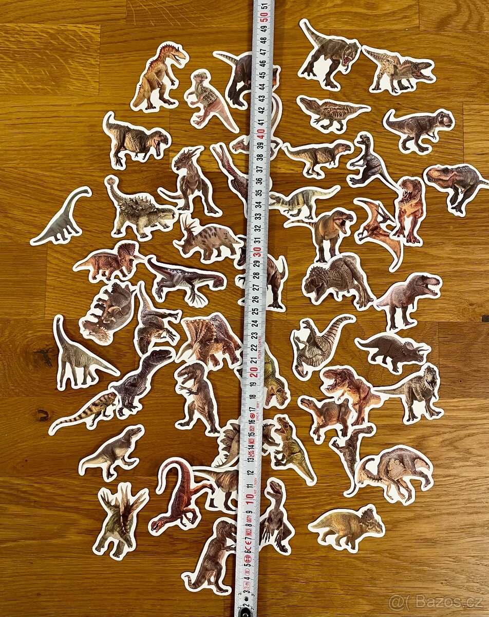 Sada samolepek dinosauři 50 ks - 2