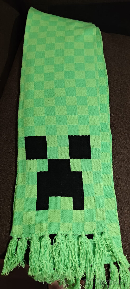 Minecraft Creeper šála – první MinecraftCon 2010 originál - 2