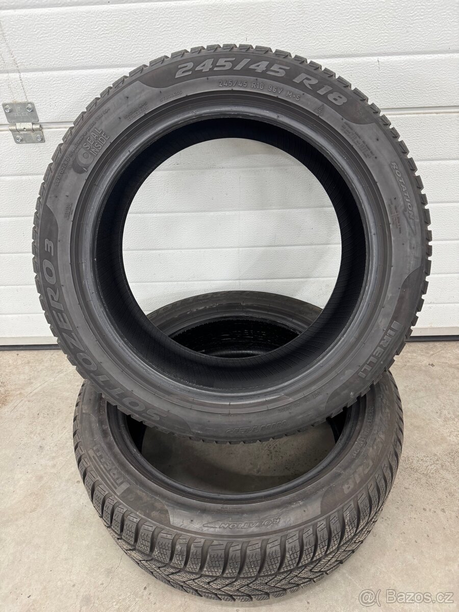 ZIMNÍ PNEU 245/45 R18 - 2